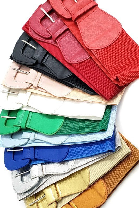 Simply Modern Style Elastic Belt (Pick Color)