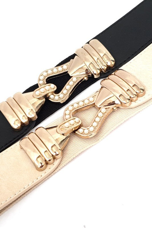 Pearl Gold Metal Hook Belt (Pick Color)