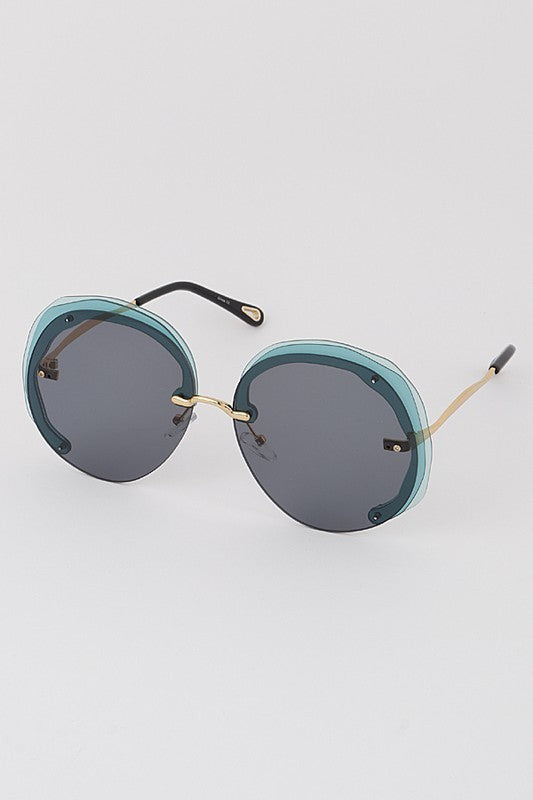 Triple Rimmed Sunglasses (Pick Color)