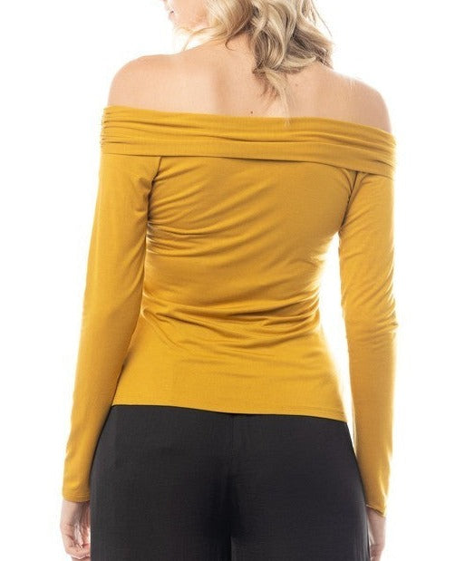 Off Shoulder Knot Blouse