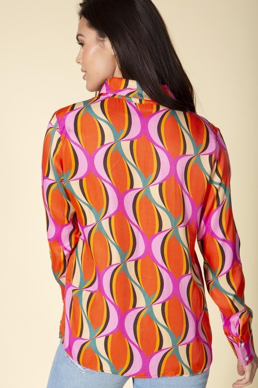 Groovy Button-Down Shirt