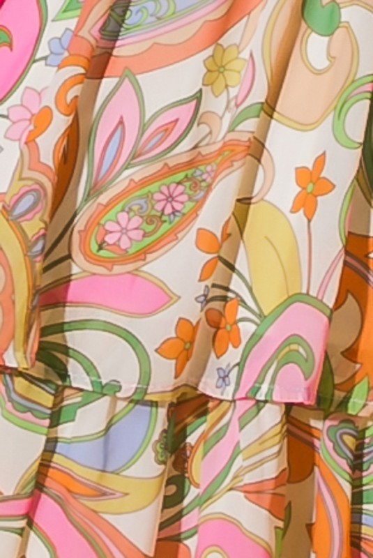 Mandala Print Halter Dress