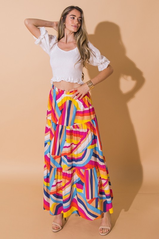 Multicolor Lines Maxi S