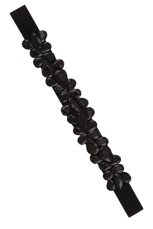 Skinny Crystal Belt (Pick Color)