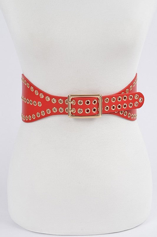 Eyelet Waist Belt