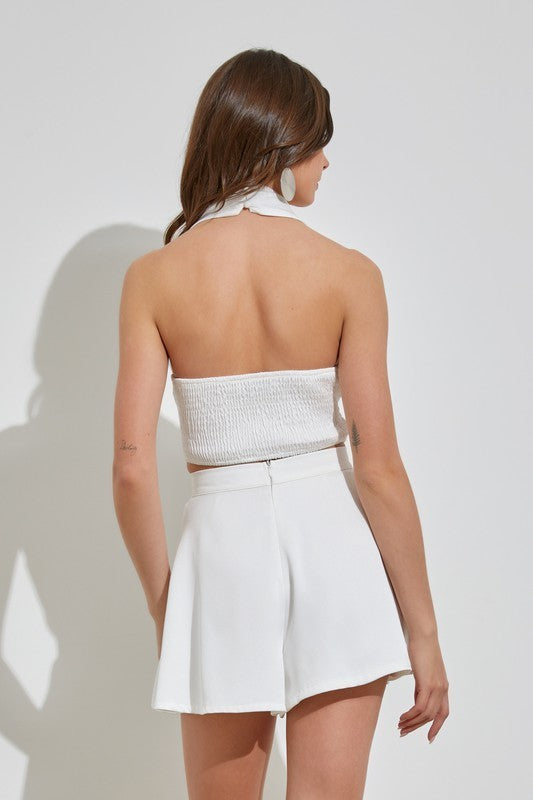 Front Twist Crop Top