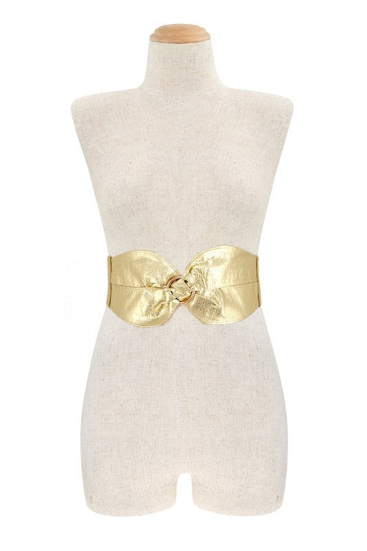 Metallic Style Elastic Belt