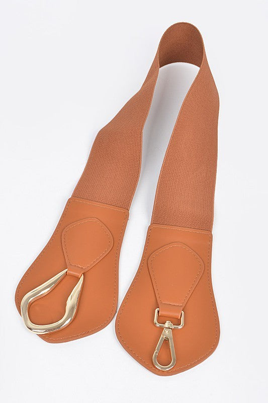 Metal Buckle Elastic Belt