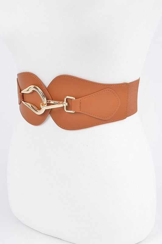 Metal Buckle Elastic Belt