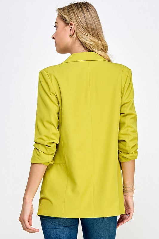 3/4 Sleeve Blazer