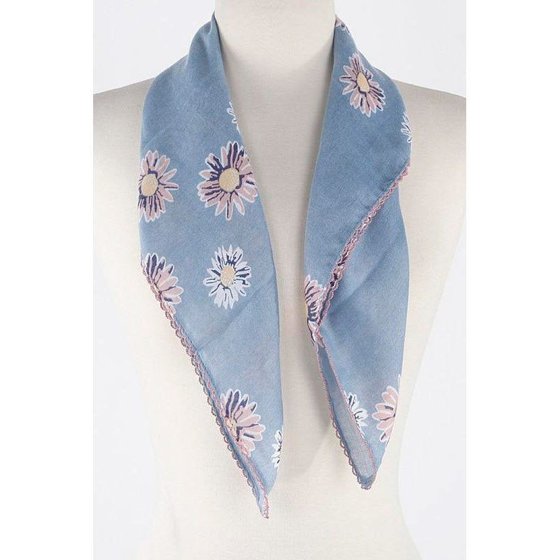 Flower Fashion Scarf