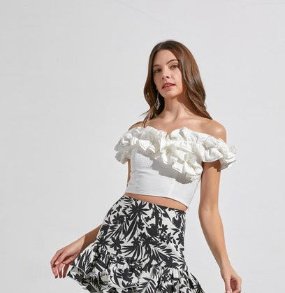 Ruffle Tube Top