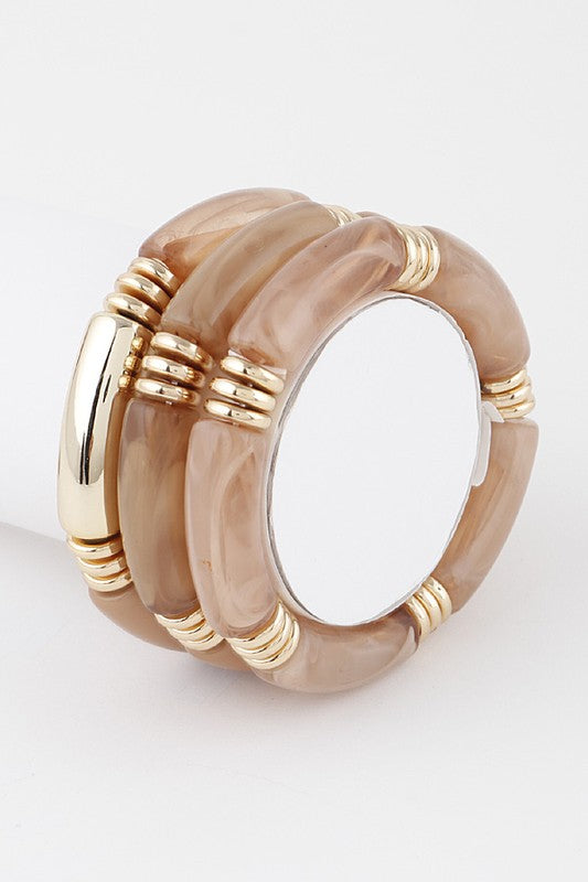 Three Toned Tube Bracelet (Pick Color)