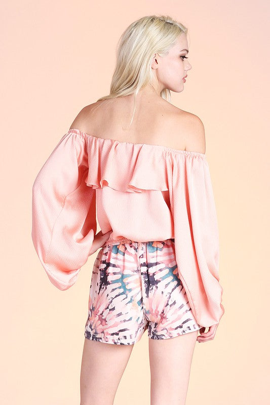 Tie Dye Pocket Shorts