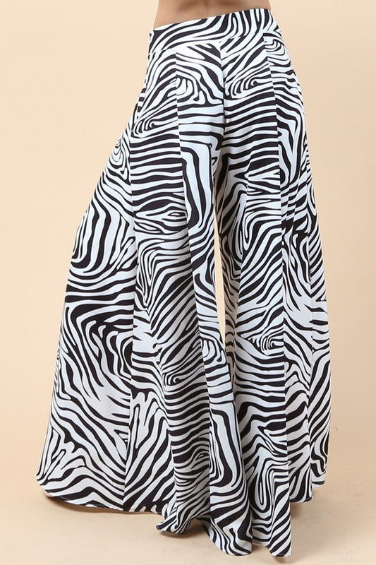 Zebra Print Palazzo