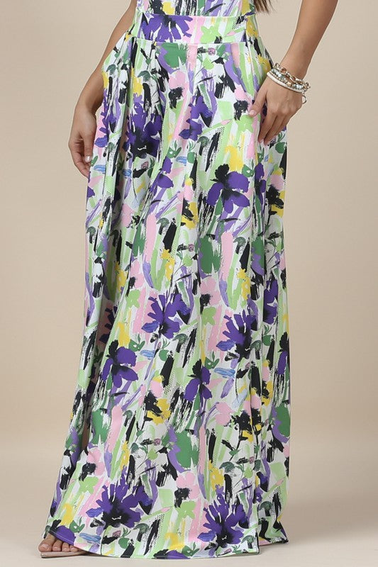Floral Print Palazzo