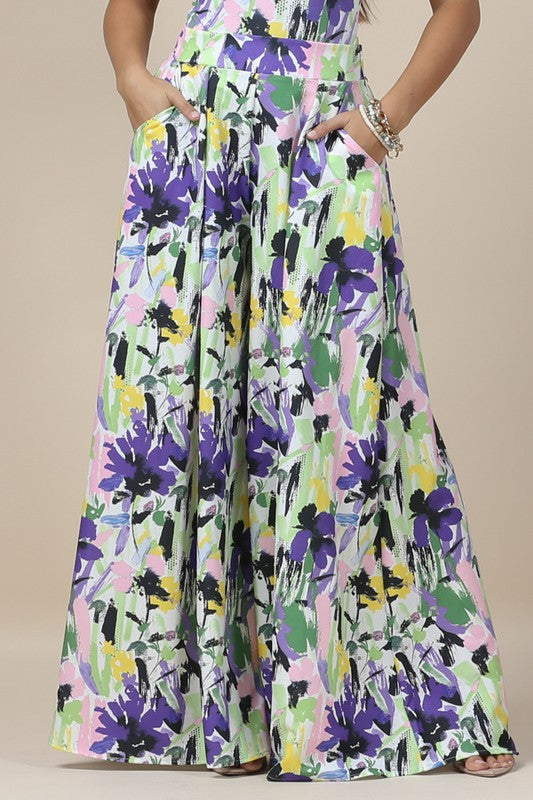 Floral Print Palazzo