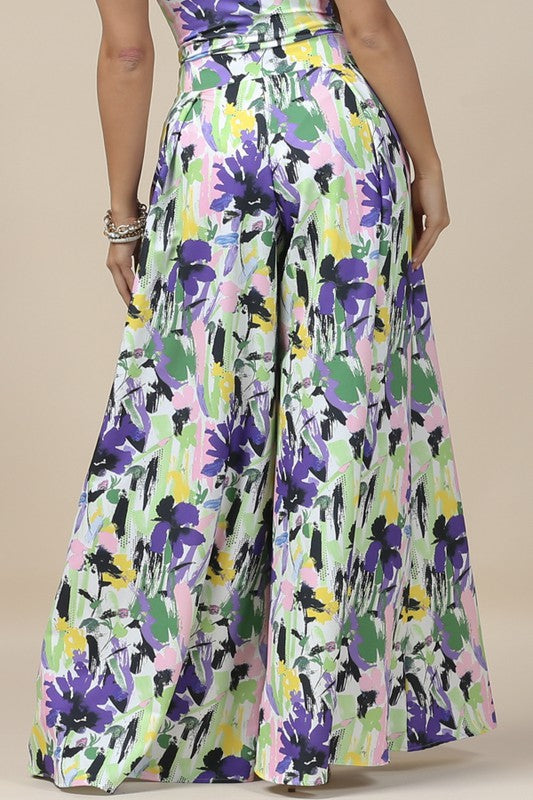 Floral Print Palazzo