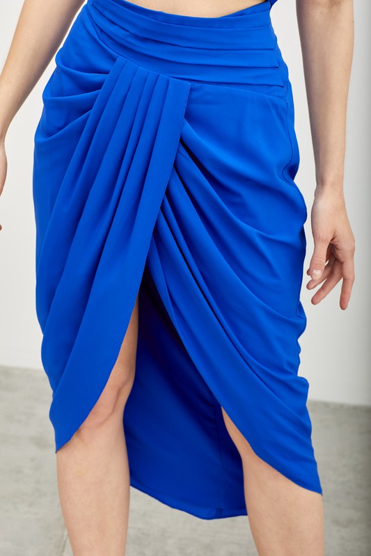 Gather Wrap Skirt