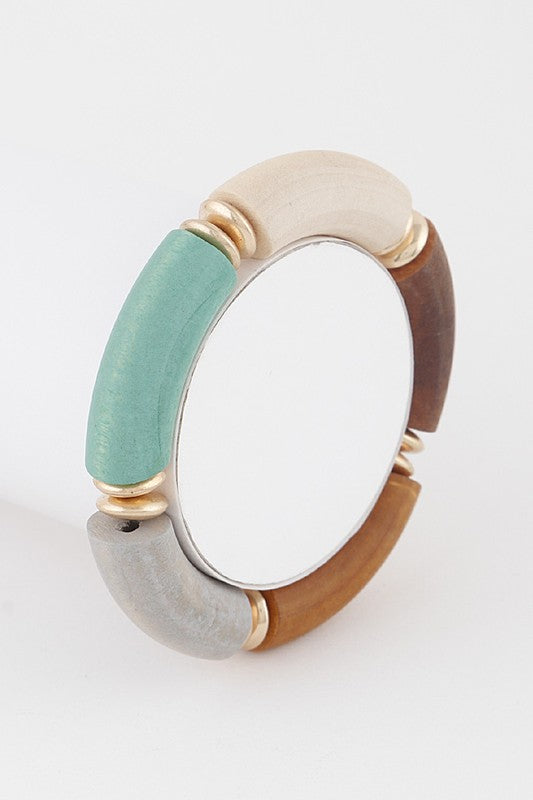 Multi Wood Bracelet