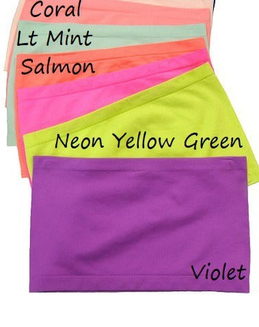 Seamless Tube Top (Pick Color)