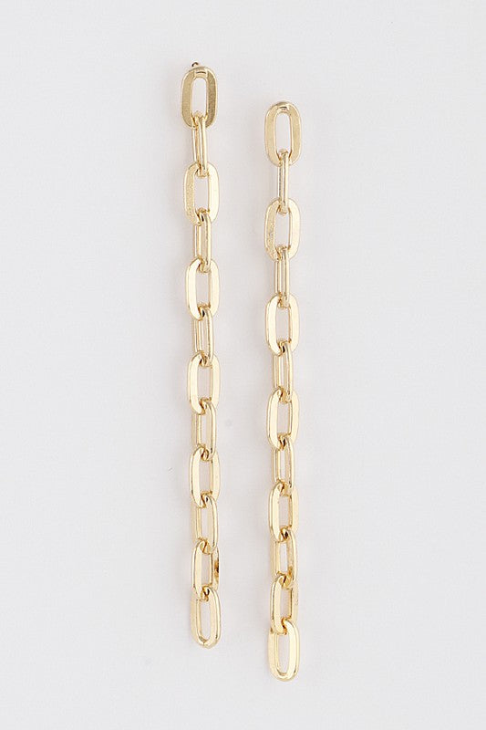 Link Chain Earrings