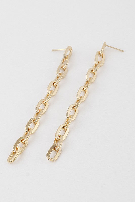 Link Chain Earrings