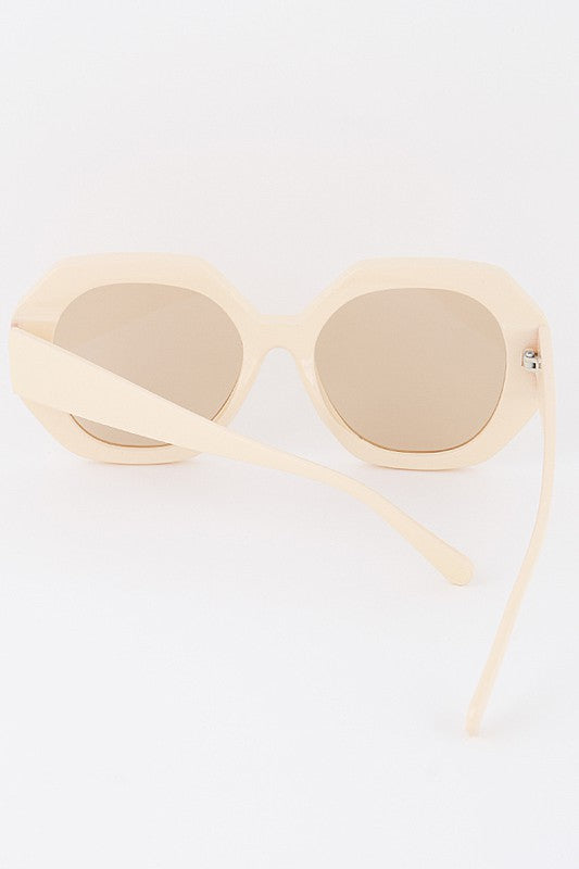 Geometric Retro Sunglasses (Pick Color)