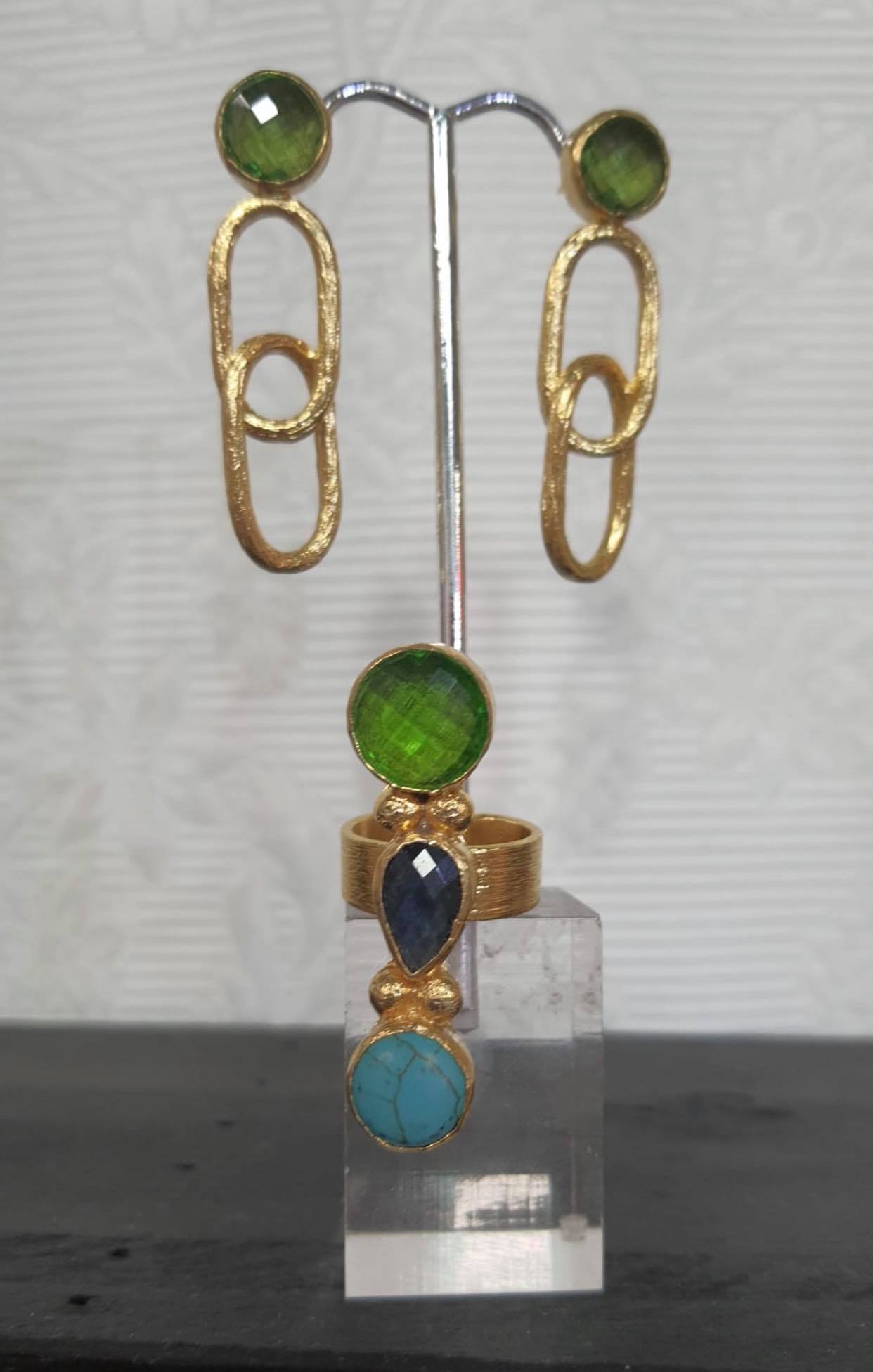Semi Precious Turkish Set