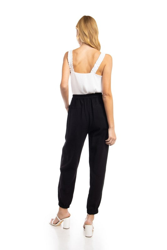 Pleated Long Pants