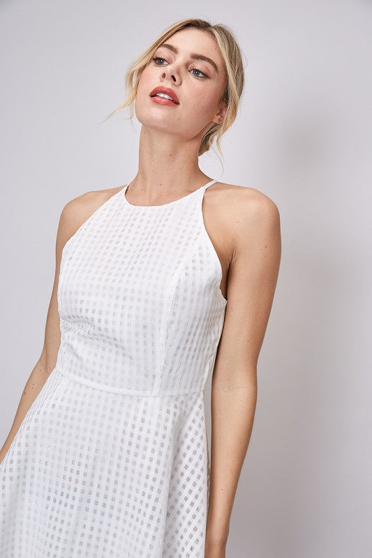 Halter Layer Dress/Romper