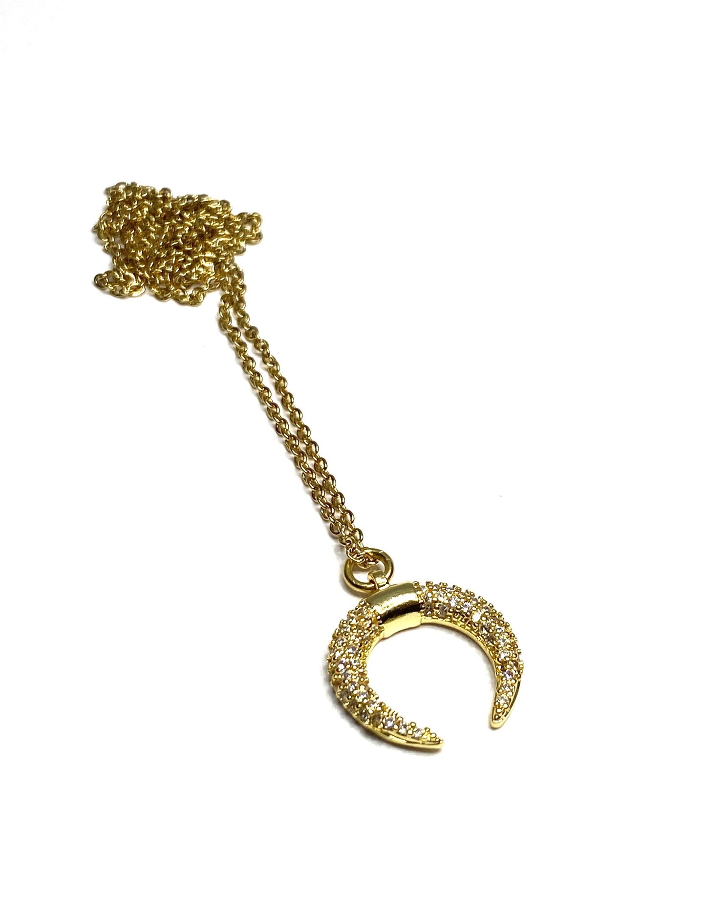Moon Stainless Steel Necklace