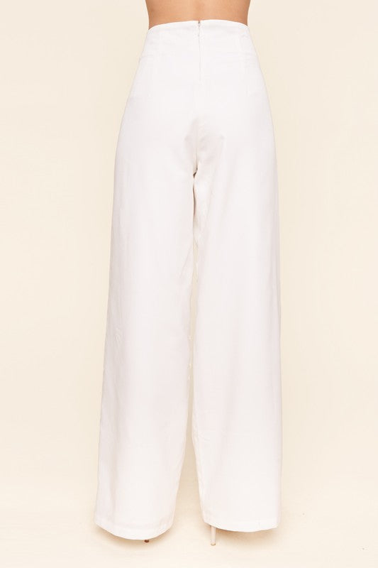 Wide Leg Wrap Pants