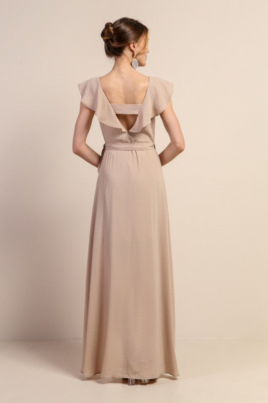 Wrap Formal Dress
