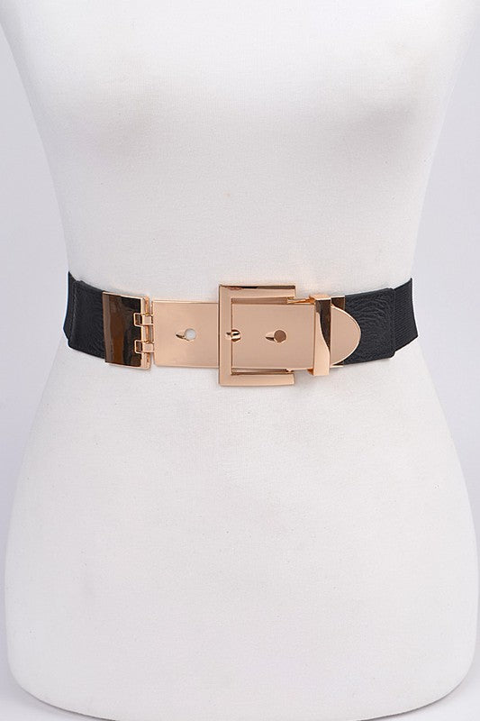 Gold Material Buckle Belt