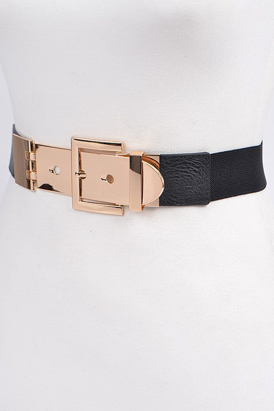 Gold Material Buckle Belt