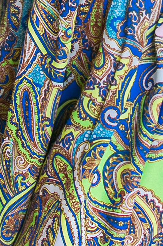 Shoulder Tie Printed Romper