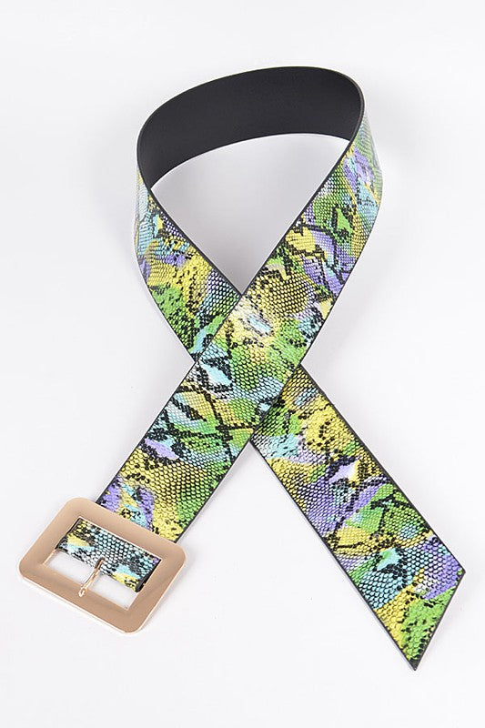 Snakeskin Belt
