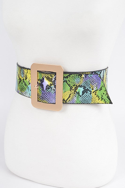 Snakeskin Belt