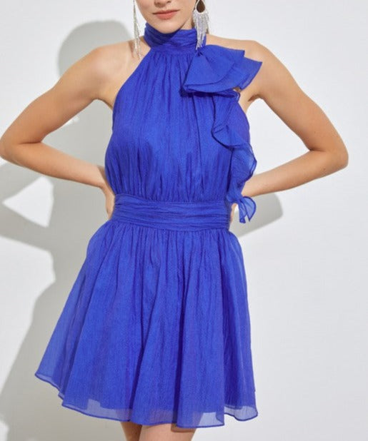 High Neck Dress