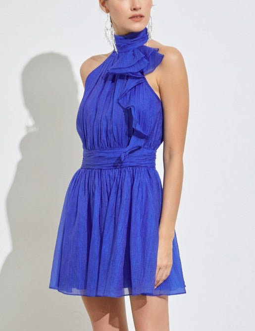 High Neck Dress