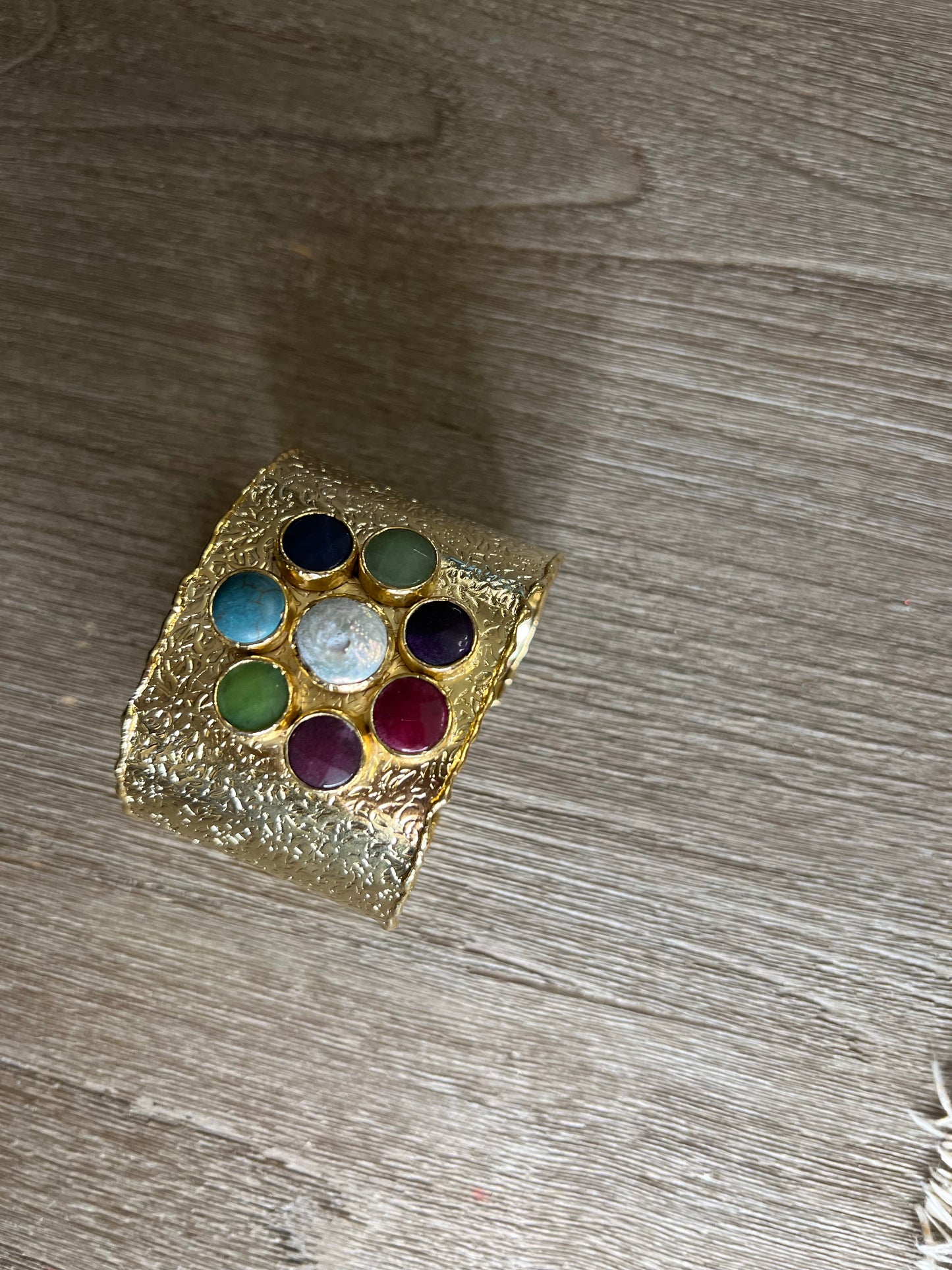 Multi Color Design Turkish Cuff Bracelet