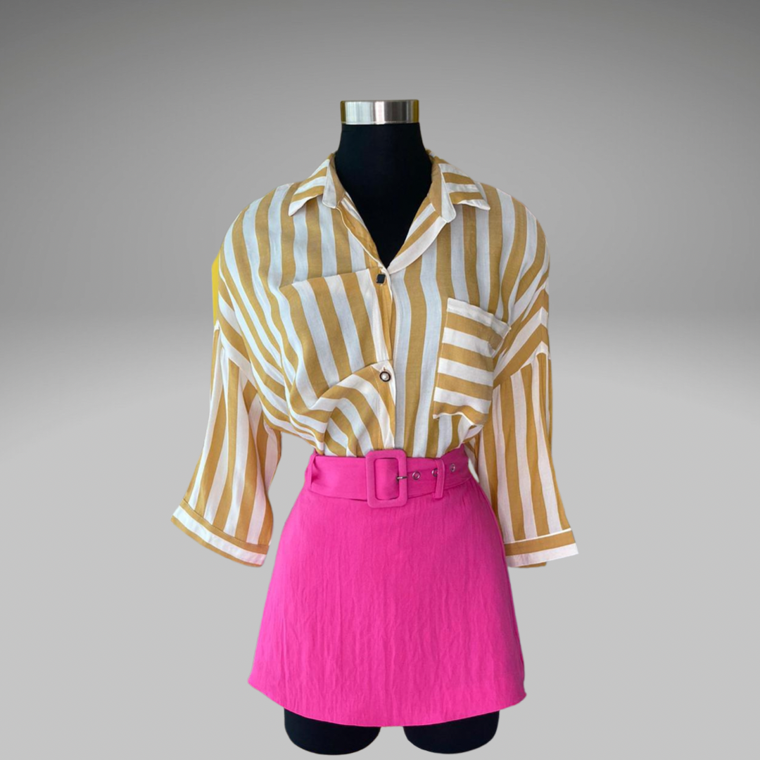 Stripes Blouse Top