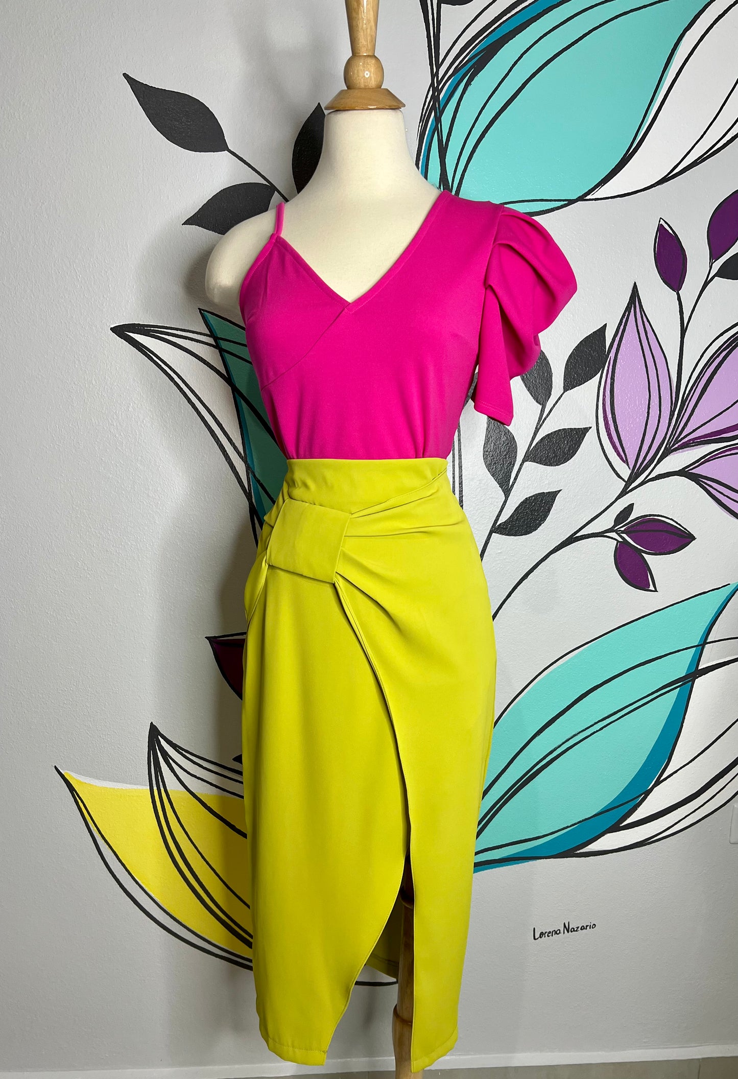 Puff Sleeve Elegant Bodysuit.