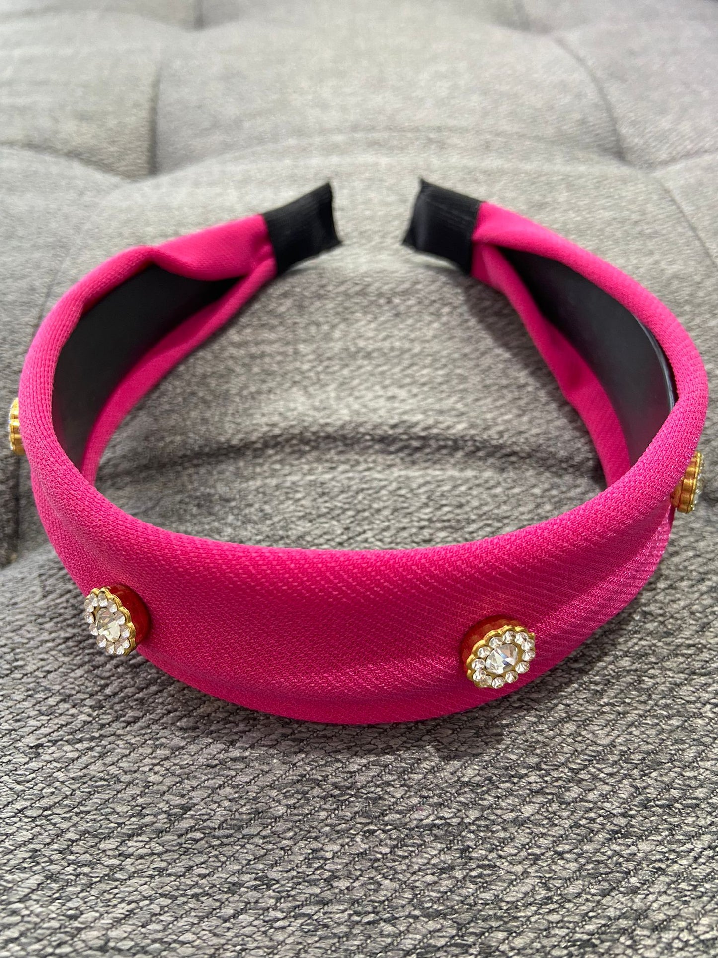 Rhinestone Detail Headband(Pick Color)