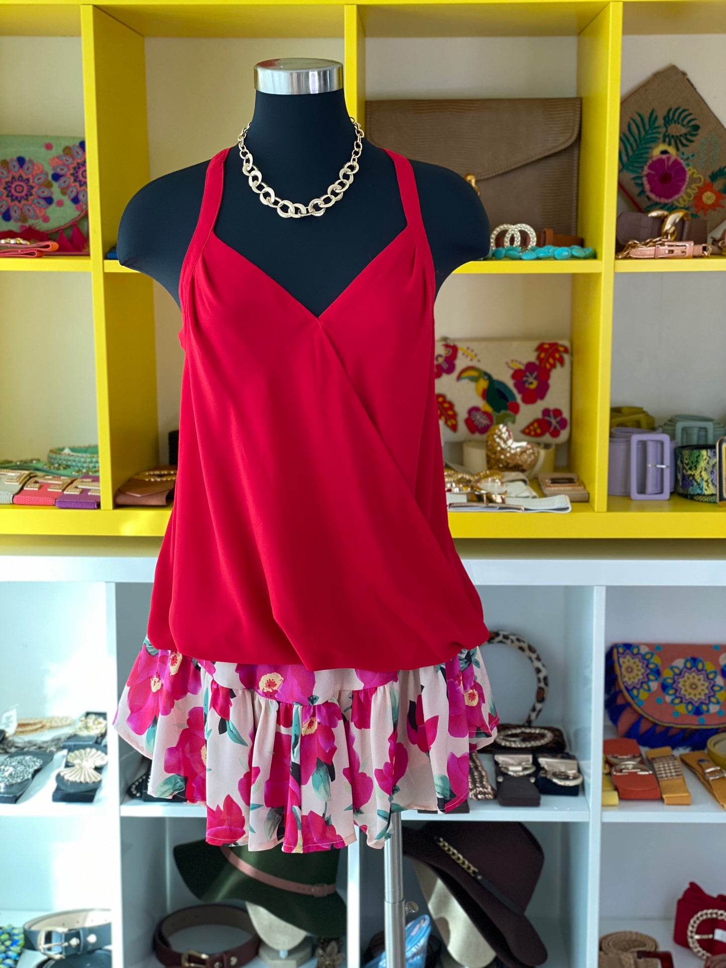 Surplice Tank Top