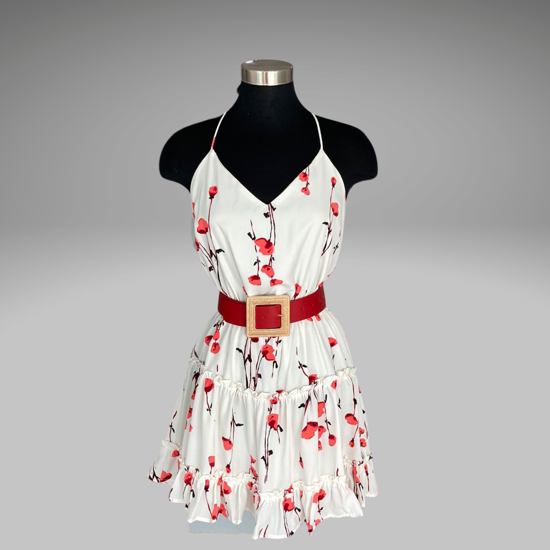 Baby Ruffle Cami Short Dress