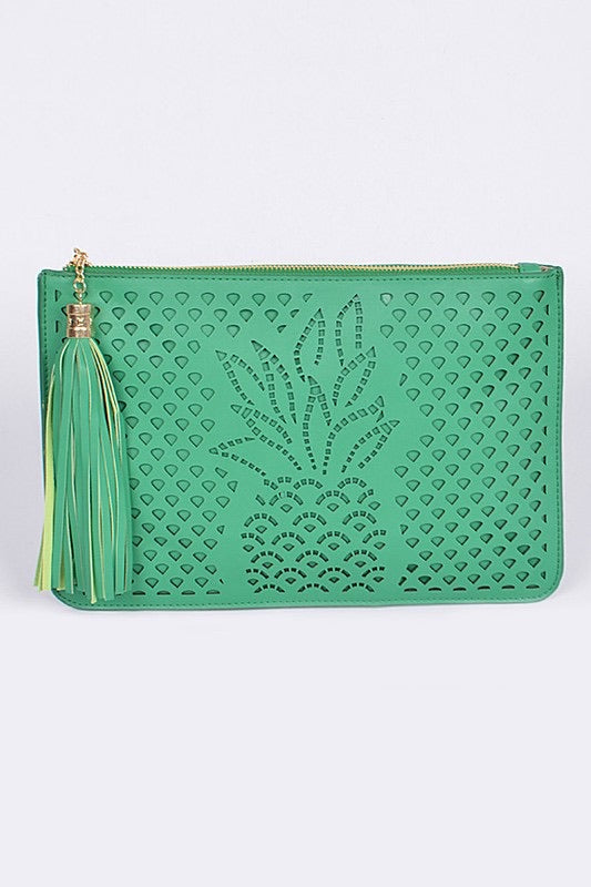 Pineapple Clutch Bag