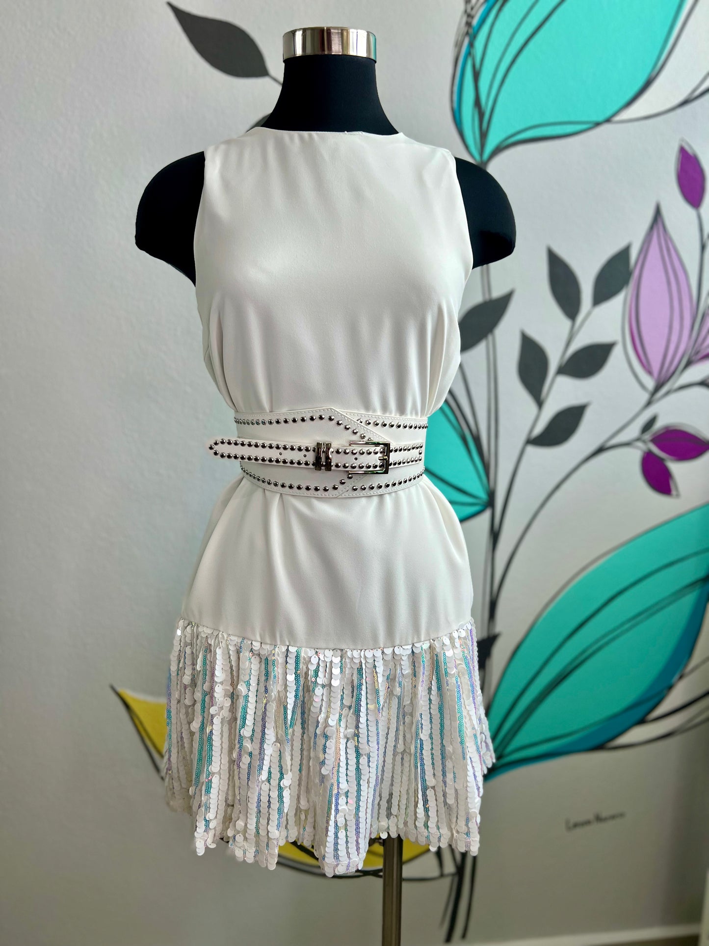 Sequin Bottom Dress