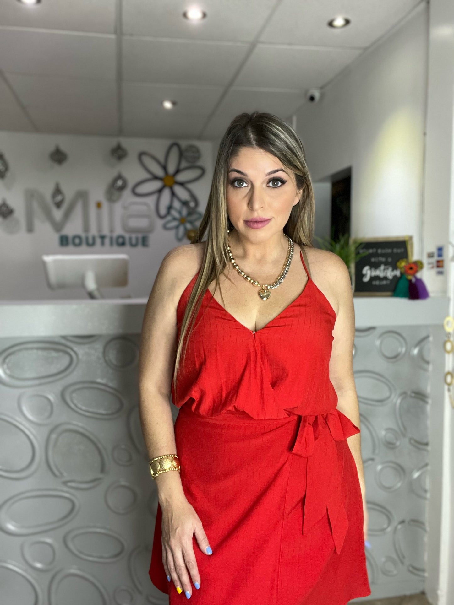 Mini Wrap Dress